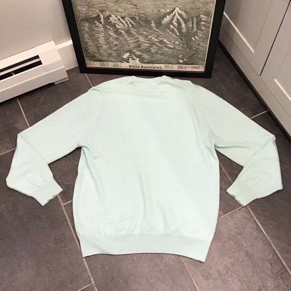 Brooks Brothers Mens Crewneck Sweater Size XL Lightweight 100% Scottish Cashmere - Picture 11 of 16